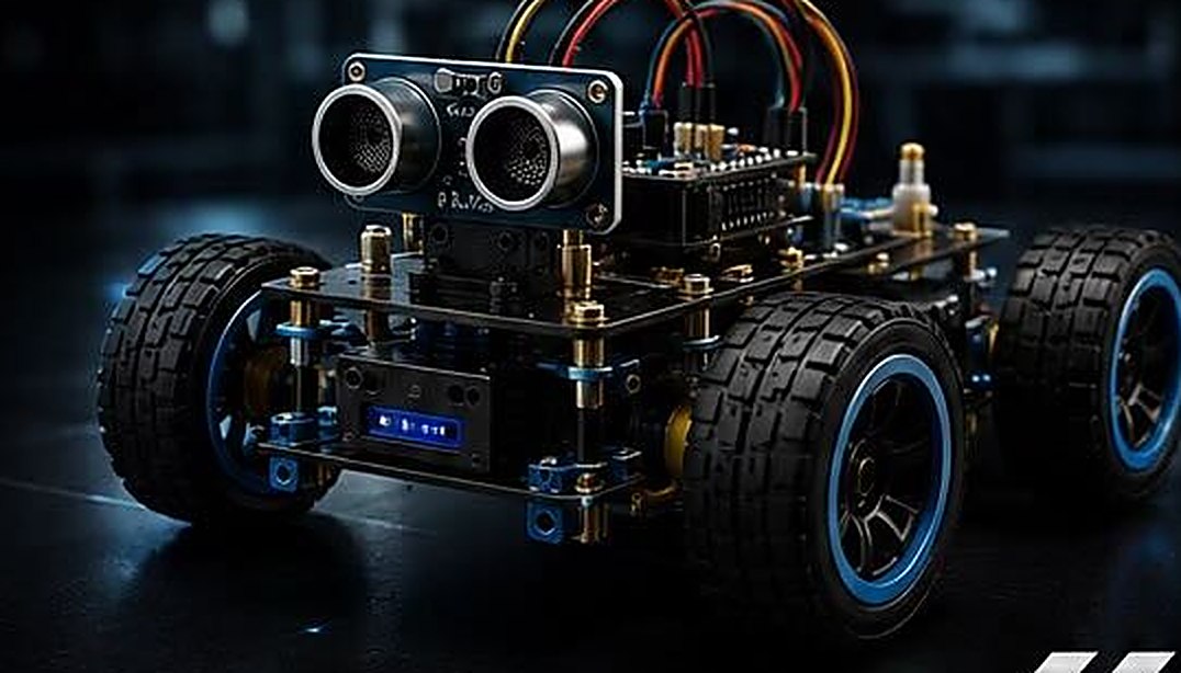 Student-built sensor rover with ultrasonic modules